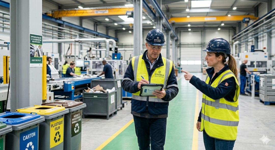 Visite et analyse de site industriel
